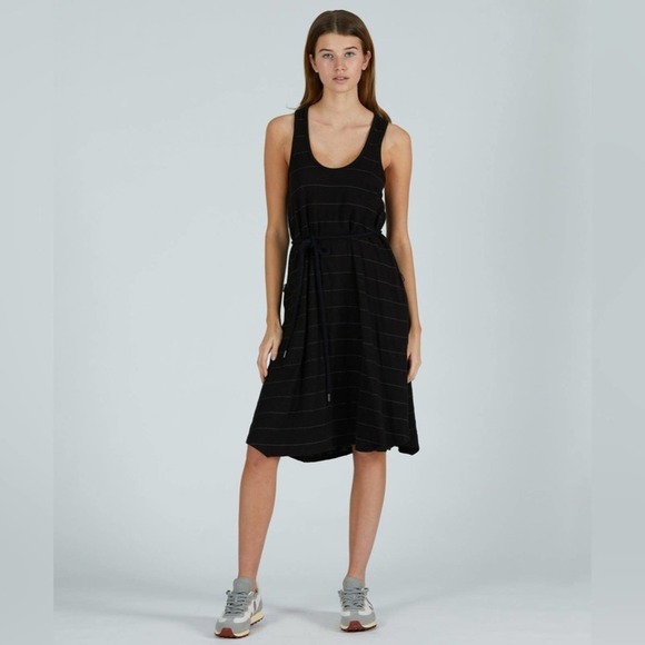 ATM Anthony Thomas Melillo Dresses & Skirts - NWOT Anthony Thomas Melillo ATM Slub Jersey Striped Tank Dress M
